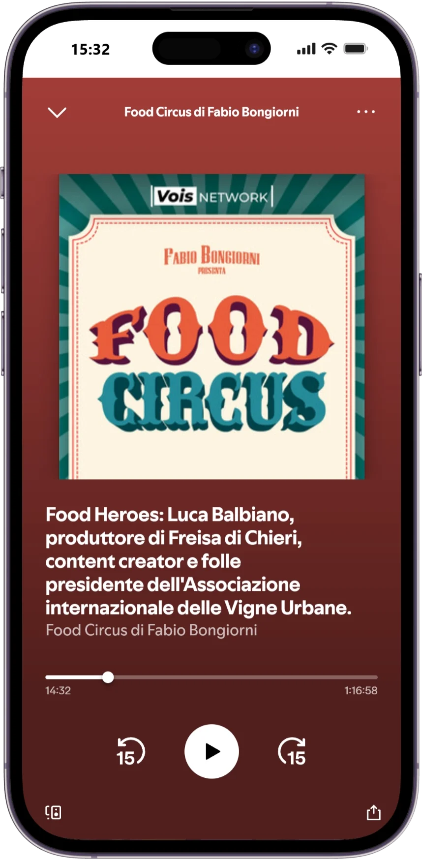 Progetti editoriali e media food circus podcast fabio bongiorni